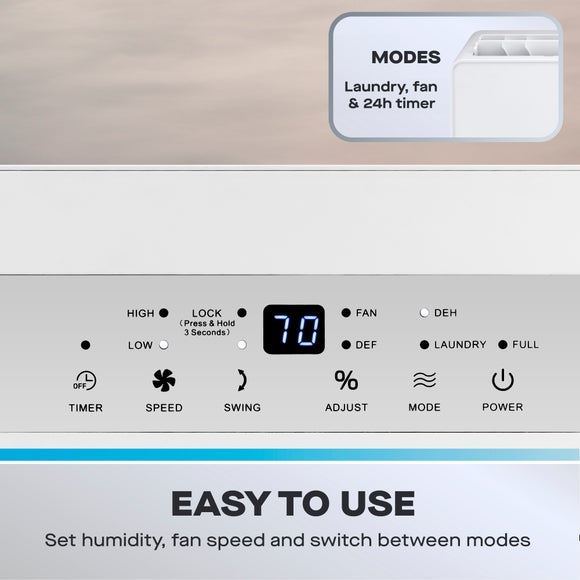 Daewoo 30L Dehumidifier