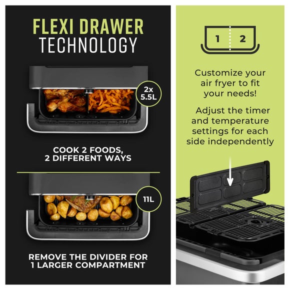 Tower Elite 11L Flexi Draw Air Fryer